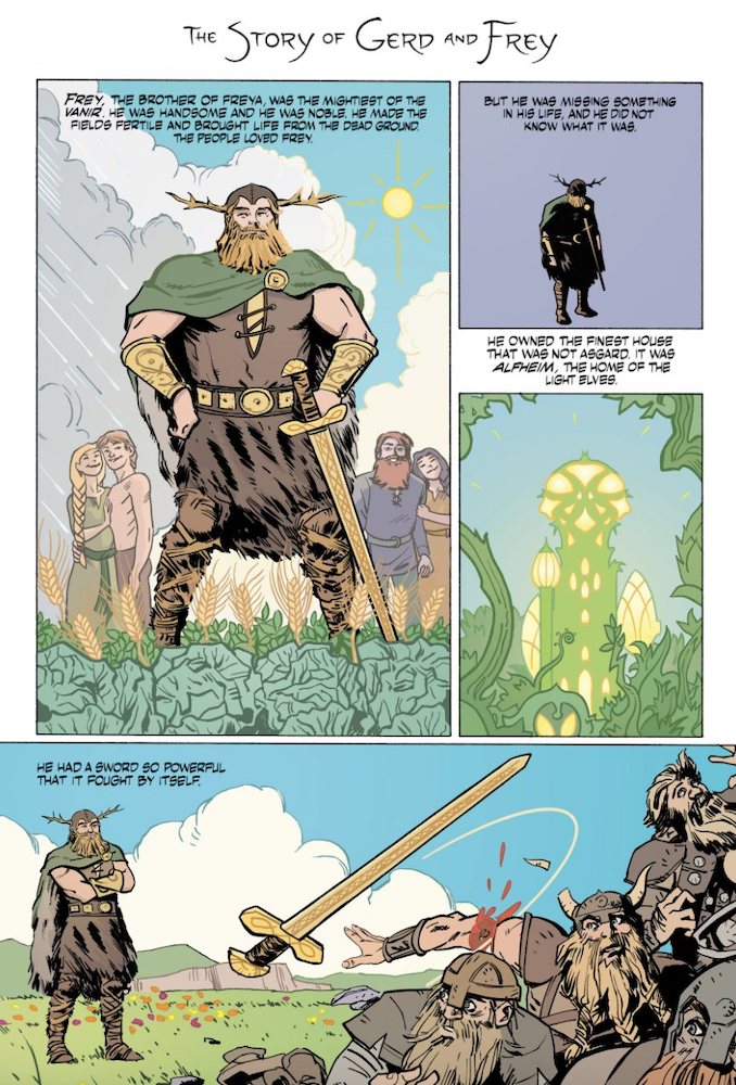 Norrse Mythology II #6 Loki and the Goat - DC Comics News