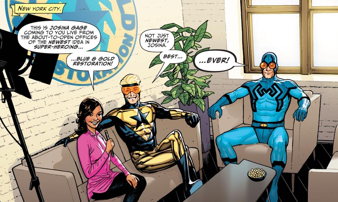 Blue & Gold #4 - DC Comics News