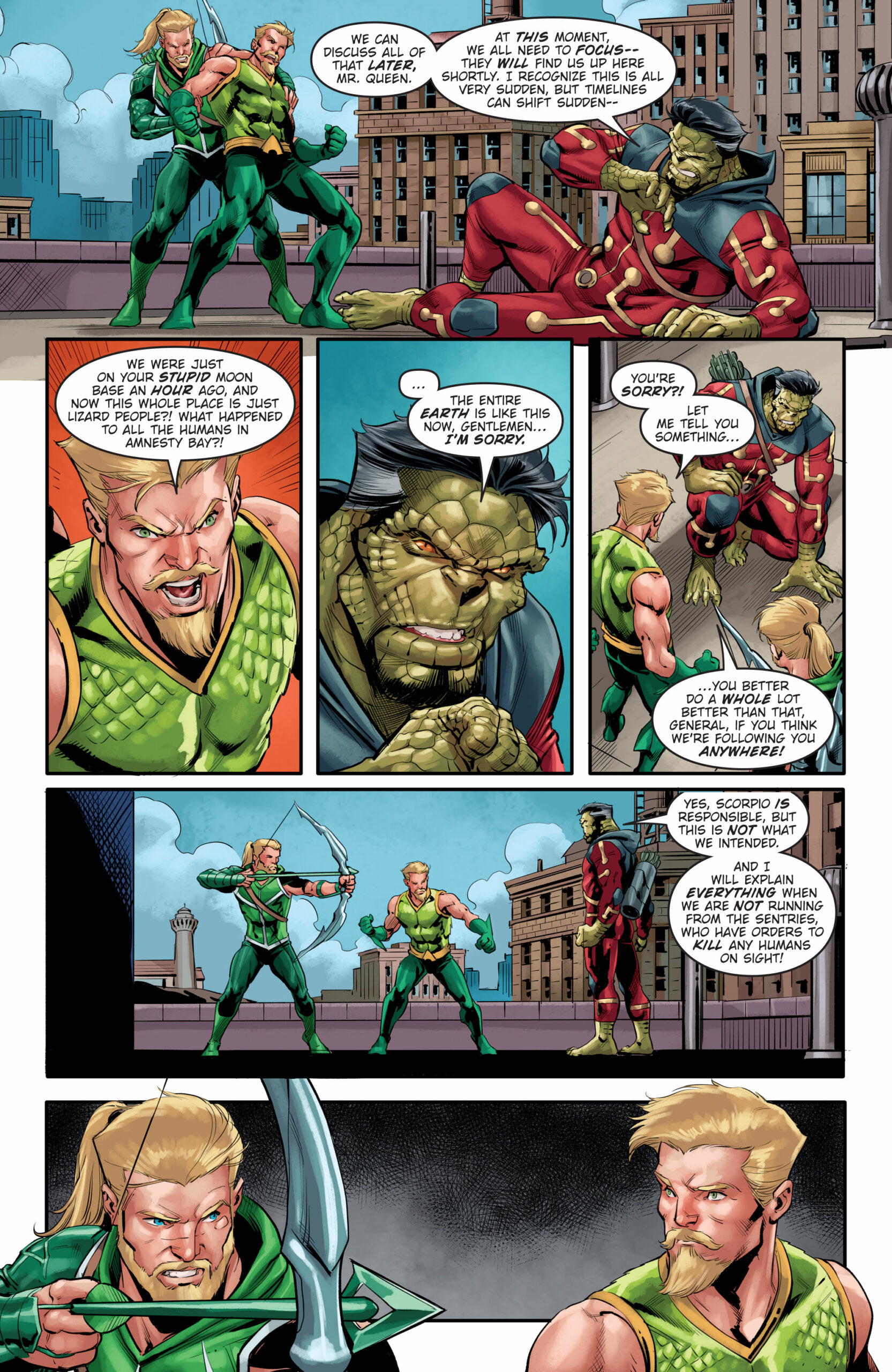 green arrow justice league new 52