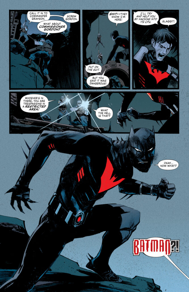 Batman Beyond The White Knight Issue 3  Read Batman Beyond The White  Knight Issue 3 comic online in high quality. Read Full Comic online for  free - Read comics online in