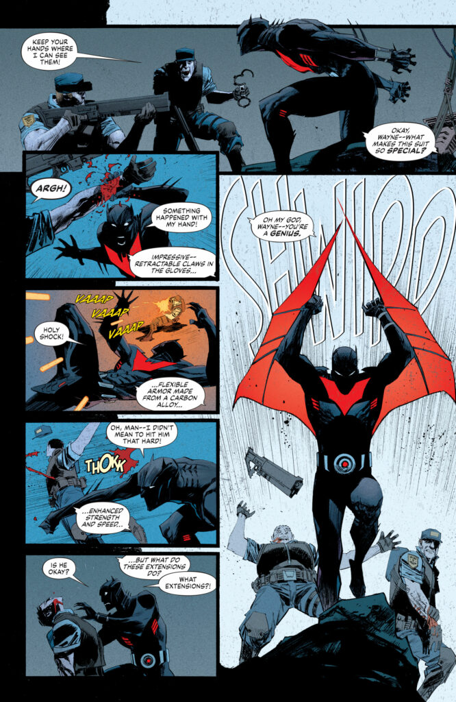 Batman Beyond The White Knight Issue 3  Read Batman Beyond The White  Knight Issue 3 comic online in high quality. Read Full Comic online for  free - Read comics online in