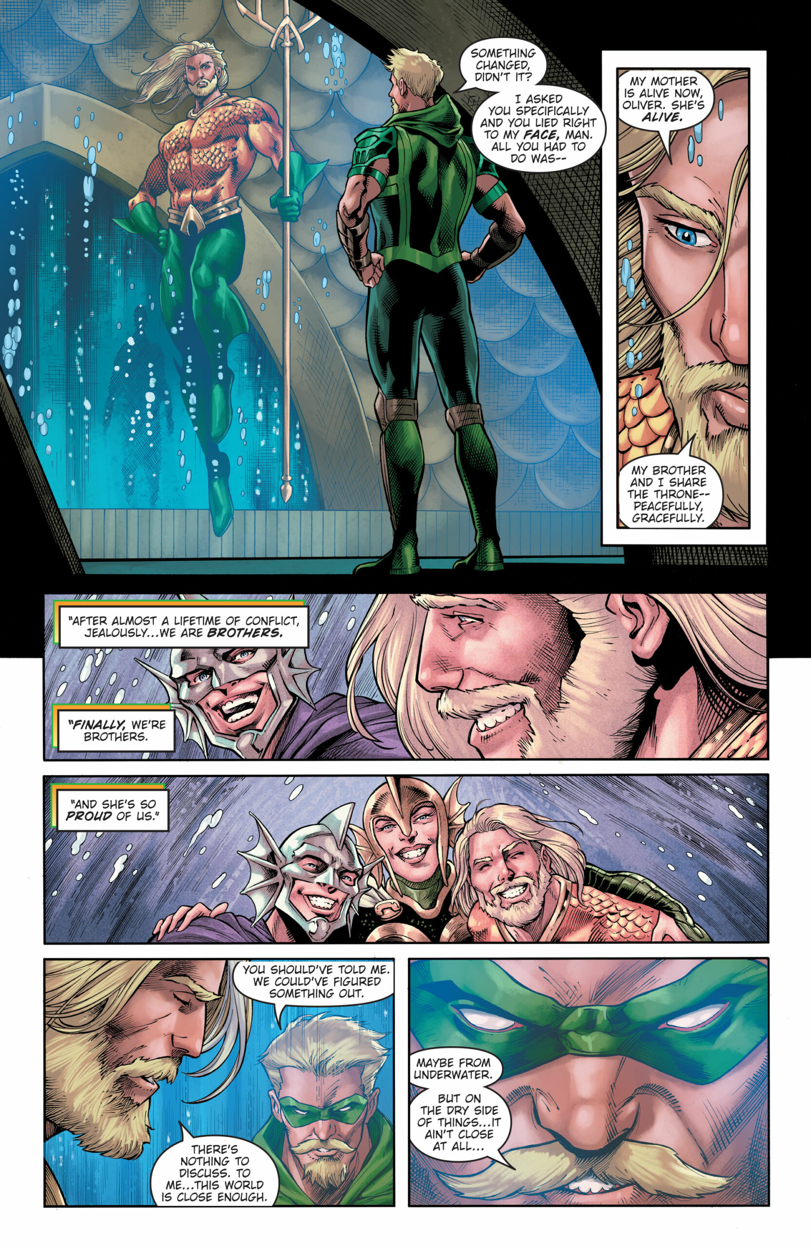 Review: Green Arrow/Aquaman: Deep Target trade paperback (DC Comics) ~  Collected Editions