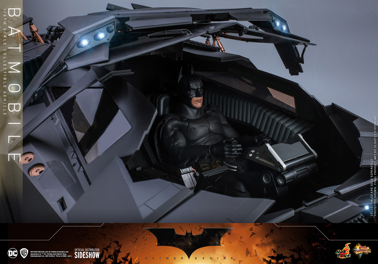 New Hot Toys Batmobile Unveiled From Sideshow - DC Comics News