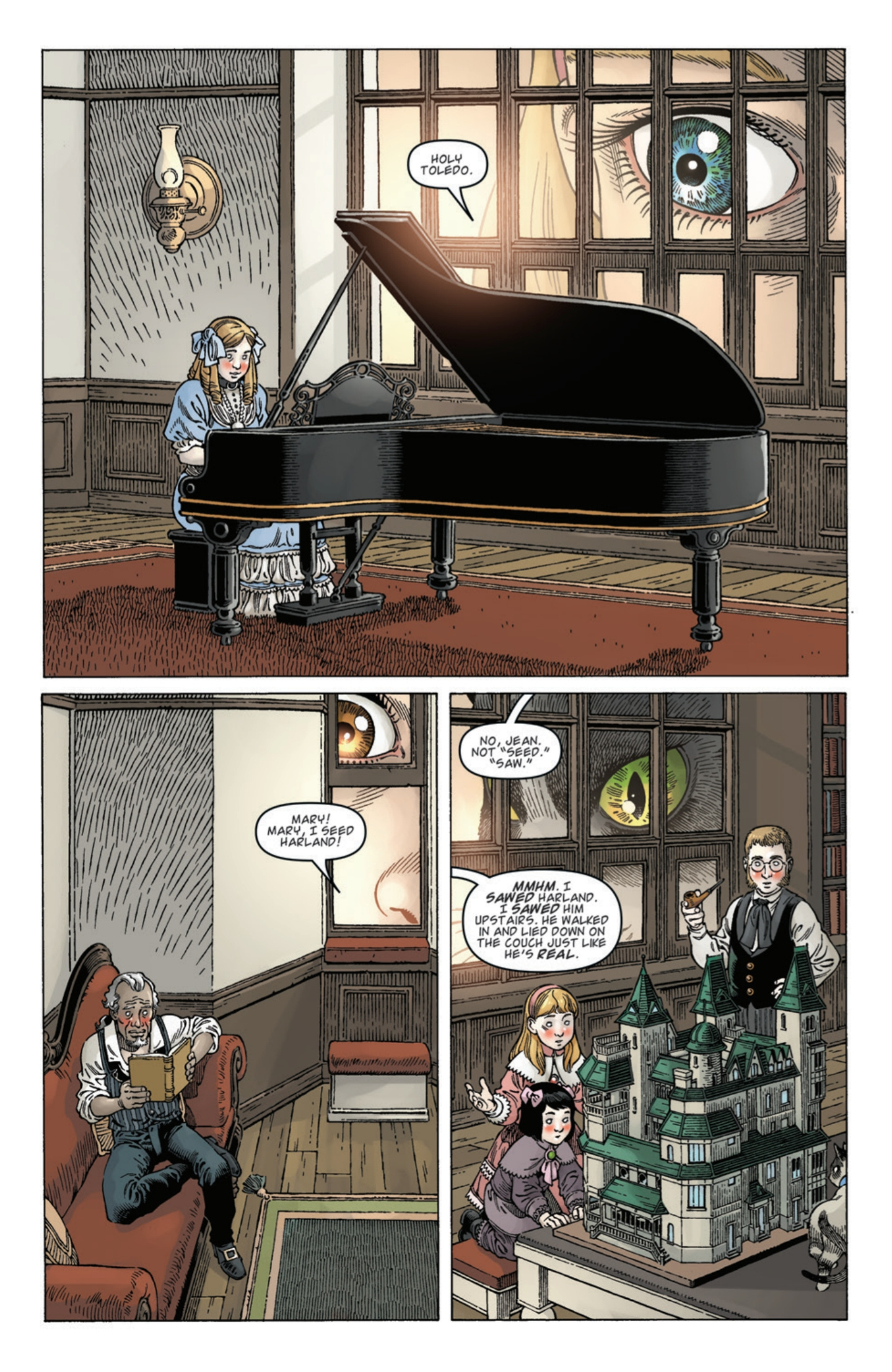 Forbidden Playground Comic Teaser (LEGENDS OF THE GOLDENS) See more