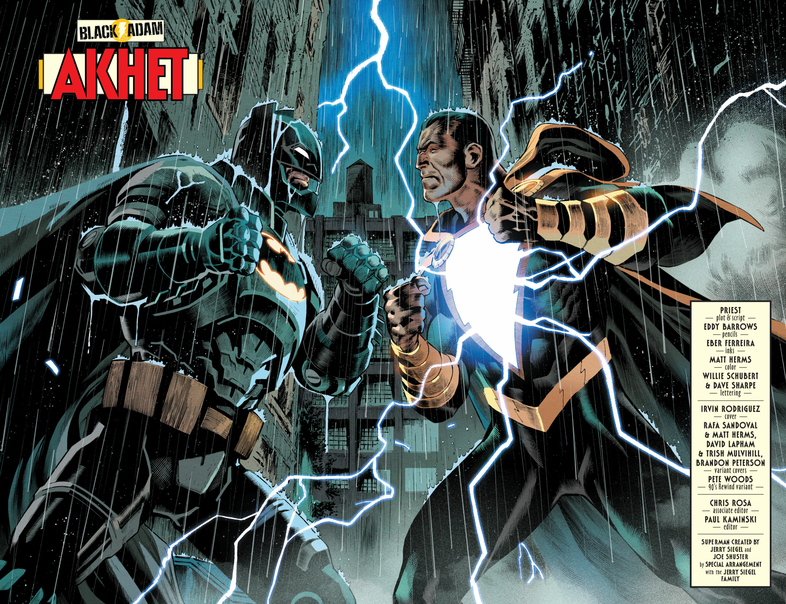 The brief comic book history of Black Adam vs. Superman