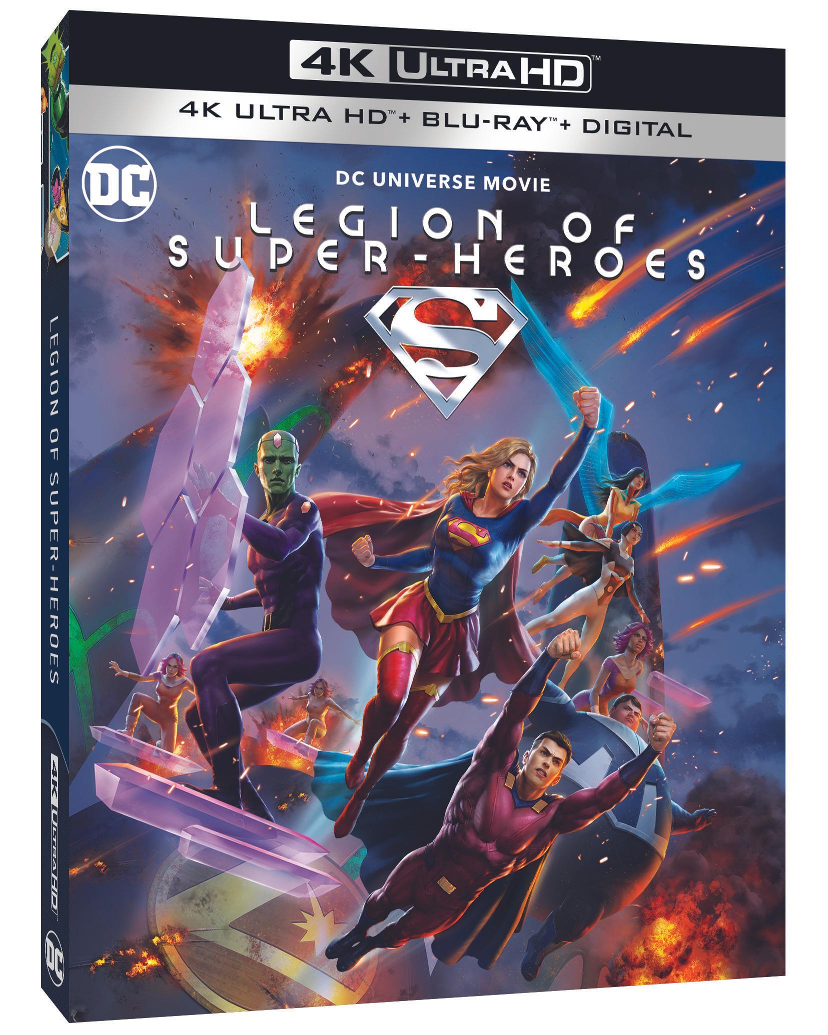 Blu-ray Review: Legion Of Super-Heroes (2023) - DC Comics News