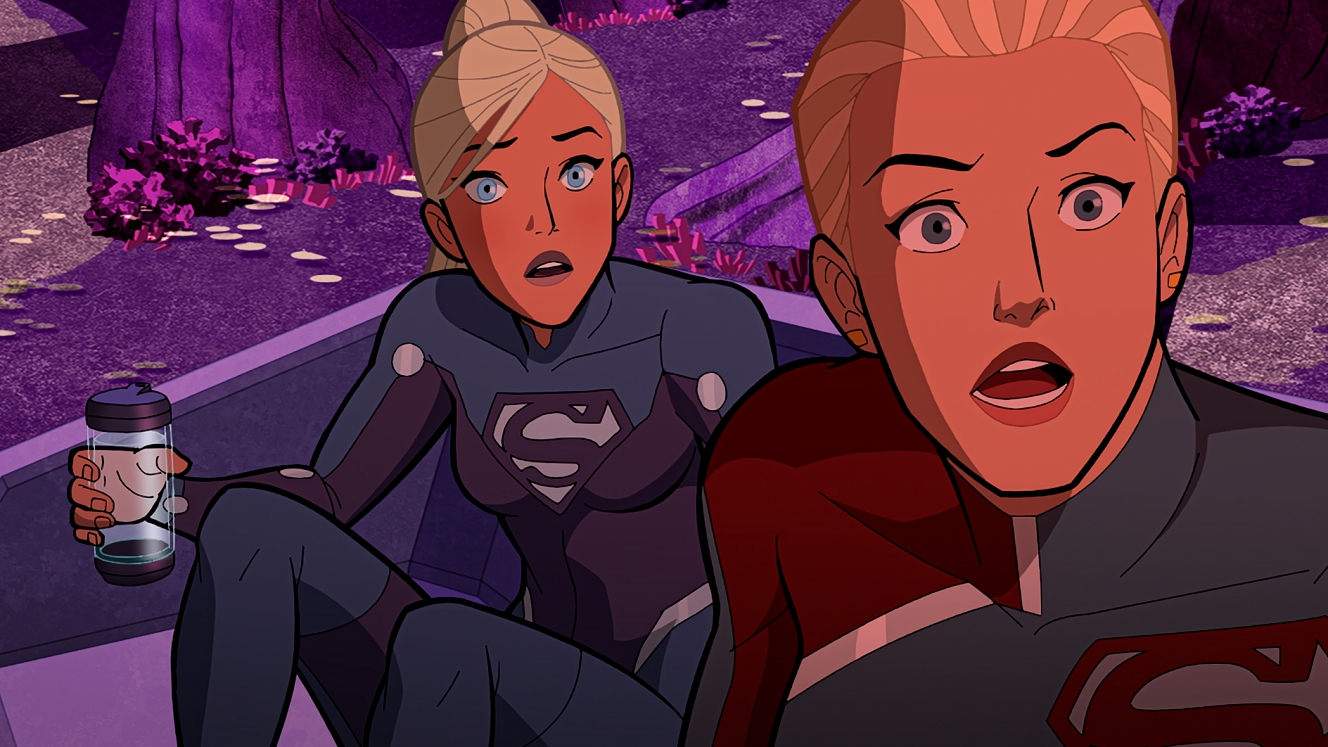 Kara Zor-El and her mother from Legion of Super-Heroes