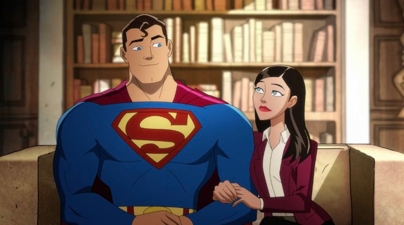 Superman and Lois in the Harley Quinn Valentine’s Day Special