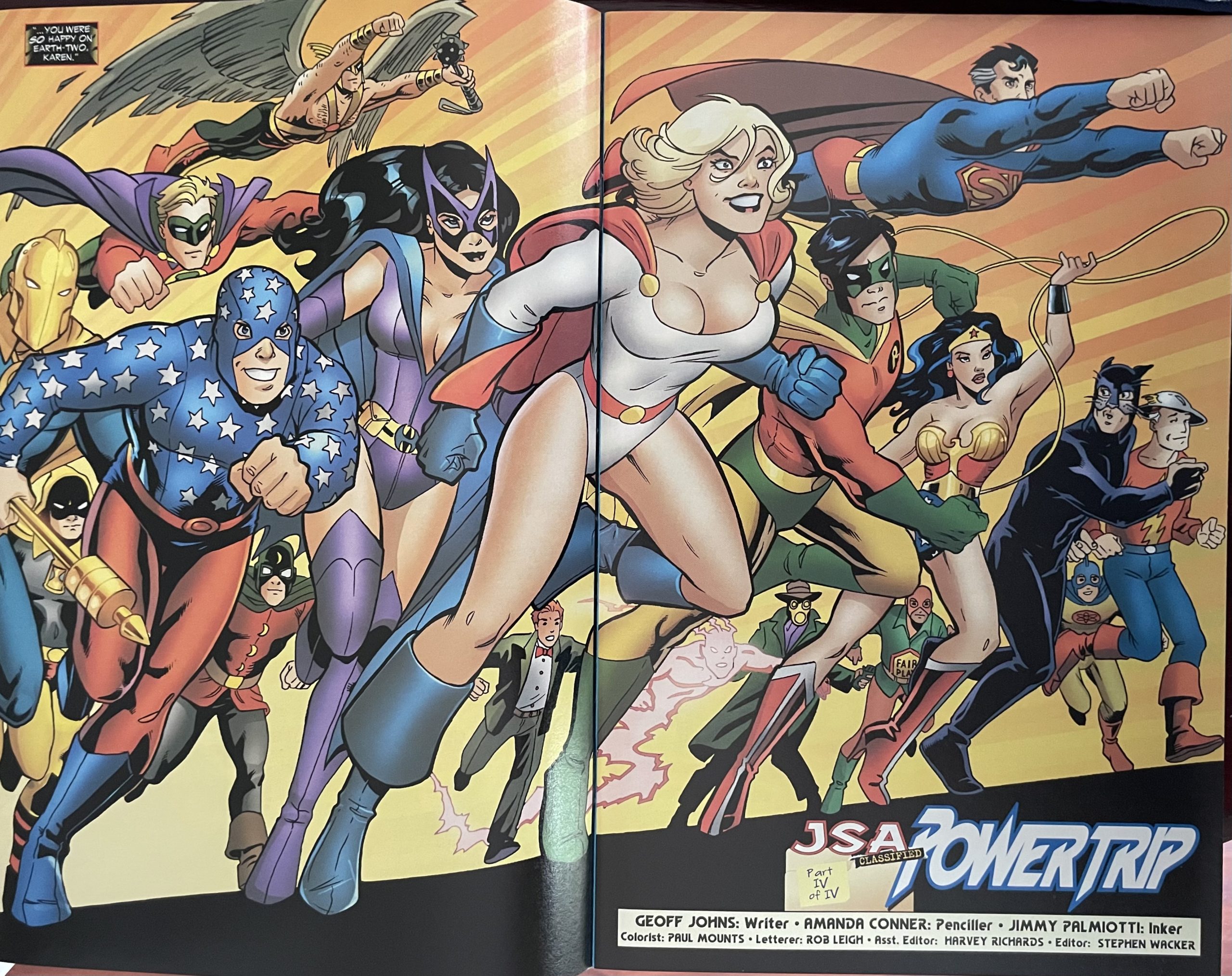 Power Girl Happy on Earth-Two DC Comics News