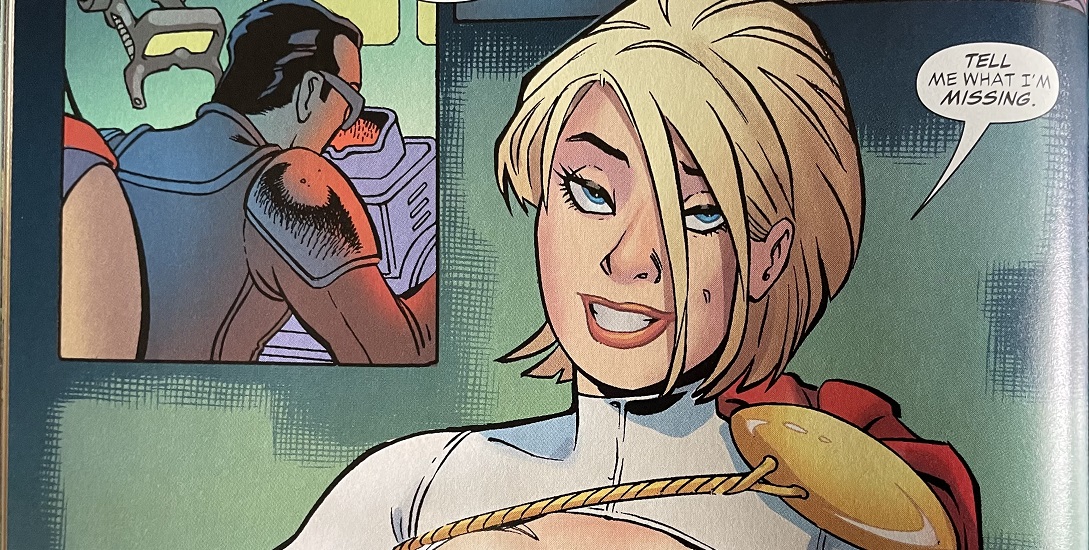 Power Girl missing something DC Comics News