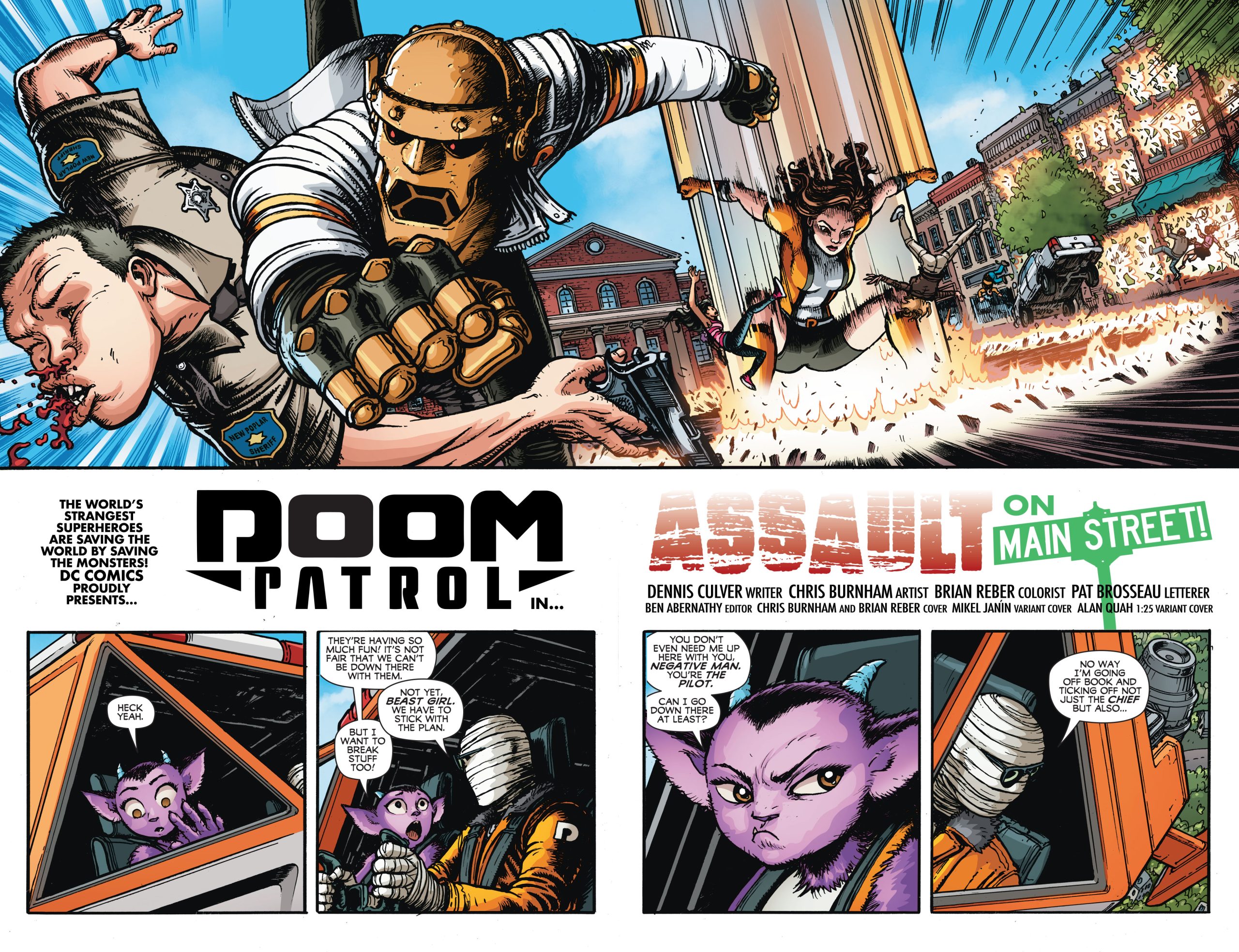 Dog On Patrol Full Comic Review: Unstoppable Doom Patrol #5 - DC Comics News