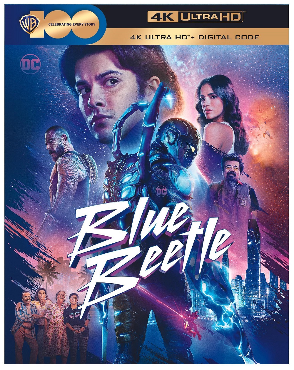  Blue Beetle (DVD) : Gareth Dunnet-Alcocer, Xolo Maridueña,  Adriana Barraza, Damián Alcázar, Elpidia Carrillo, Bruna Marquezine, Raoul  Trujillo, Belissa Escobedo, Harvey Guillén, Susan Sarandon, George Lopez,  John Rickard, Walter Hamada, Zev