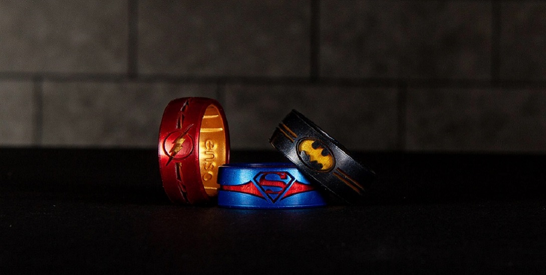 Etched Classic Silicone Ring - Dragon Scale