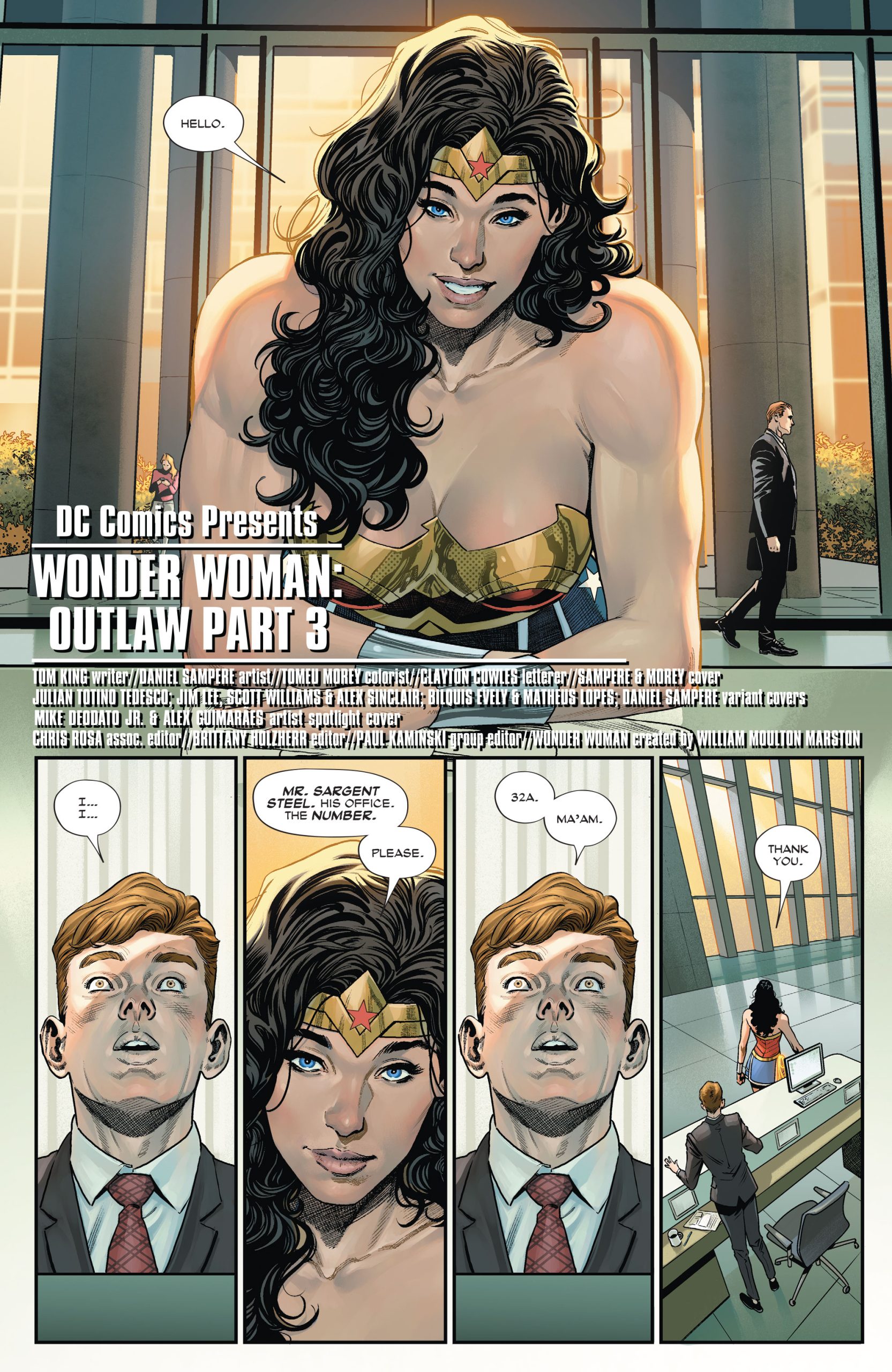 Supergirl Comic Box Commentary: Review: Superman/Wonder Woman #3