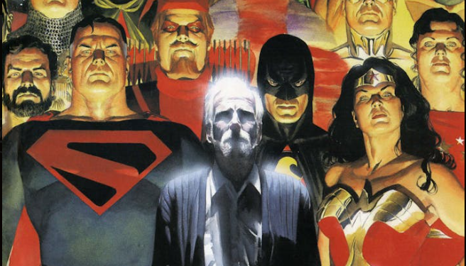 From the cover of Kingdom Come #2, DC Comics, Art by Alex Ross