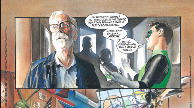 From Kingdom Come #1, DC Comics, Art by Alex Ross
