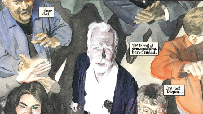 From Kingdom Come #1, DC Comics, Art by Alex Ross