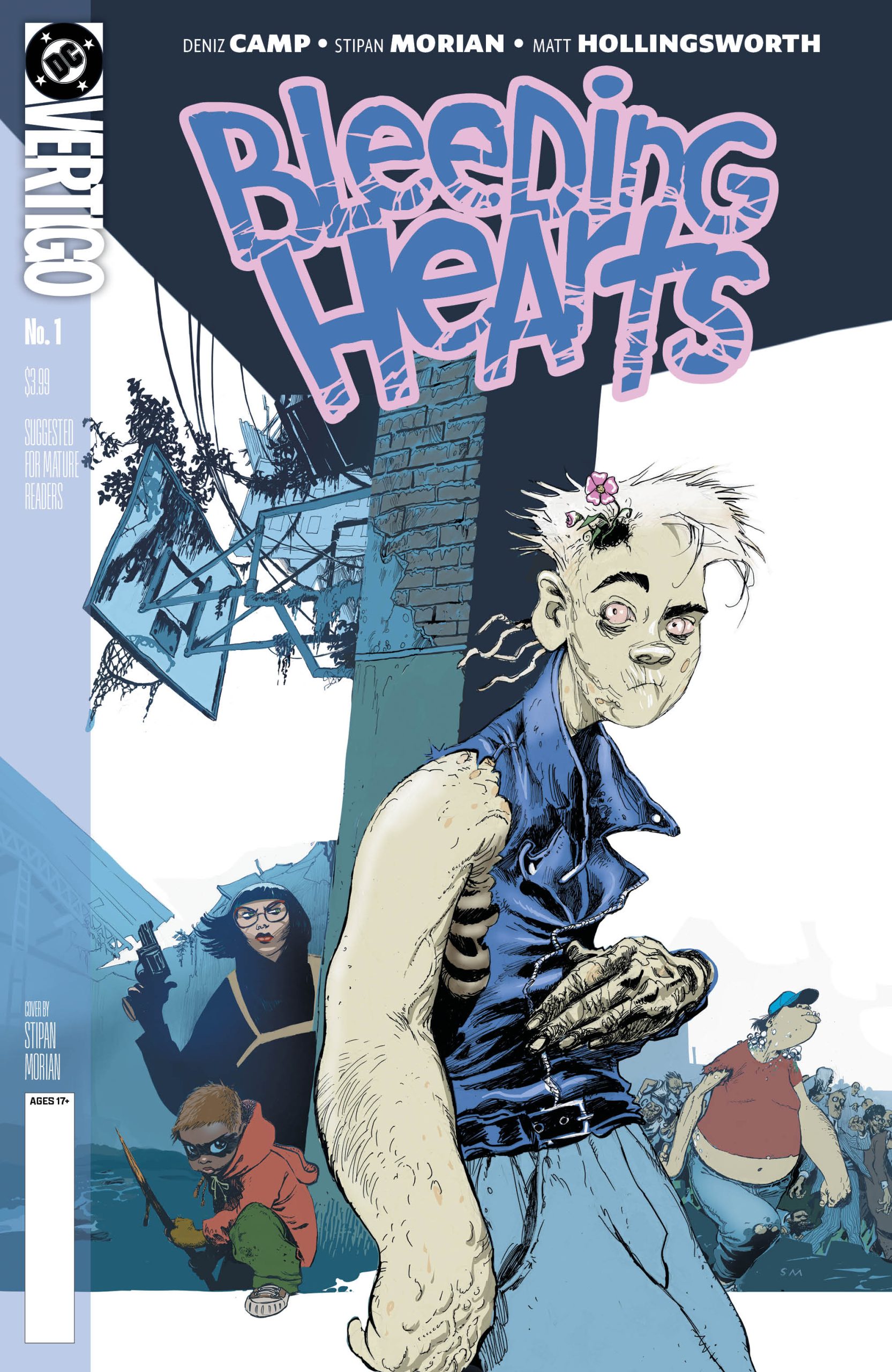 Bleeding Hearts #1 Second Printing cover by Stipan Morian